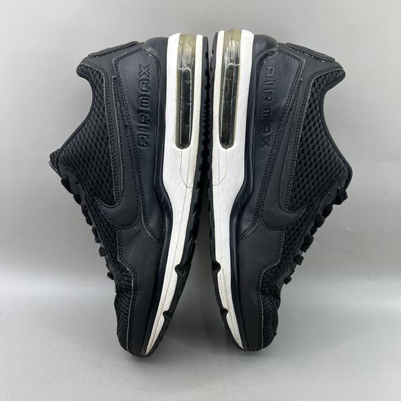 Nike Air Max LTD 3 TXT BR Running Shoes Men Size 10 Black White Comfort Sneakers - Picture 6 of 9